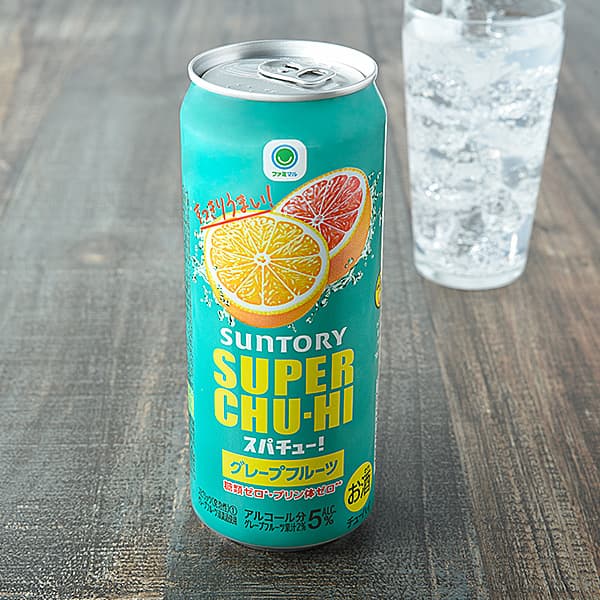 スーパーチューハイ　グレープフルーツ　500ml