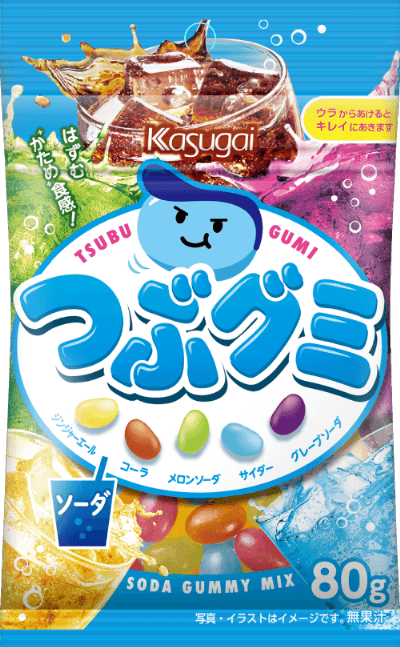 つぶグミソーダ 1袋