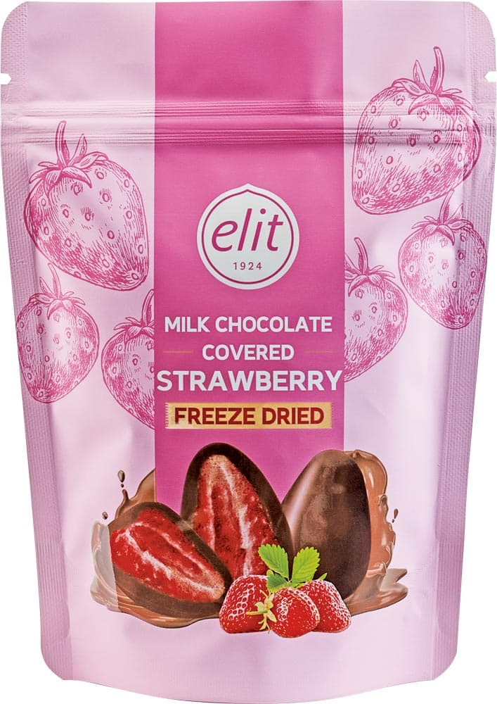 エリート フリーズドライストロベリーダークチョコレート