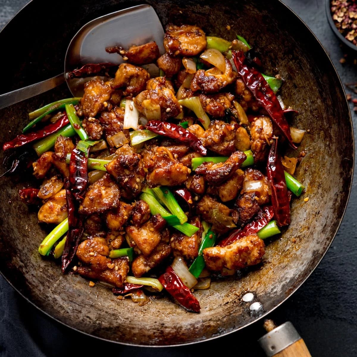 Chicken with Spicy Szechwan Sauce