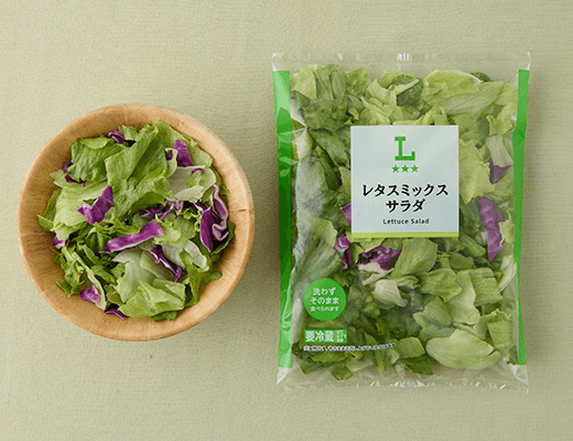 レタスミックスサラダ