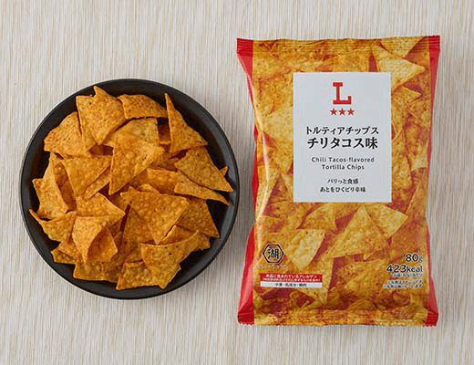Chili Tacos Flavored Tortilla Chips