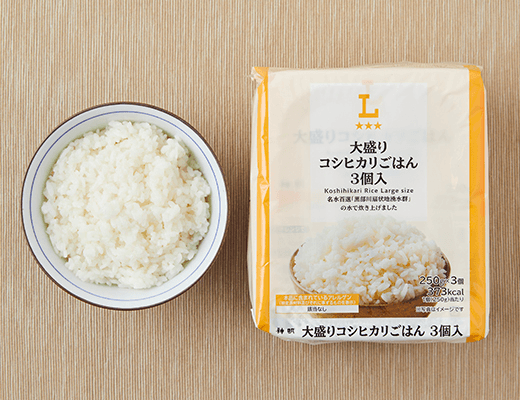 大盛りコシヒカリごはん