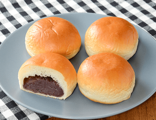 つぶあんぱん　4個入