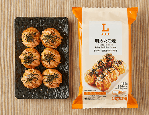 明太たこ焼き