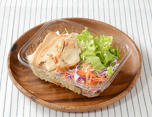 ローストチキンのサラダ