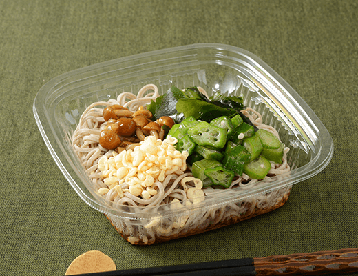 香りとのど越し　ミニネバネバそば