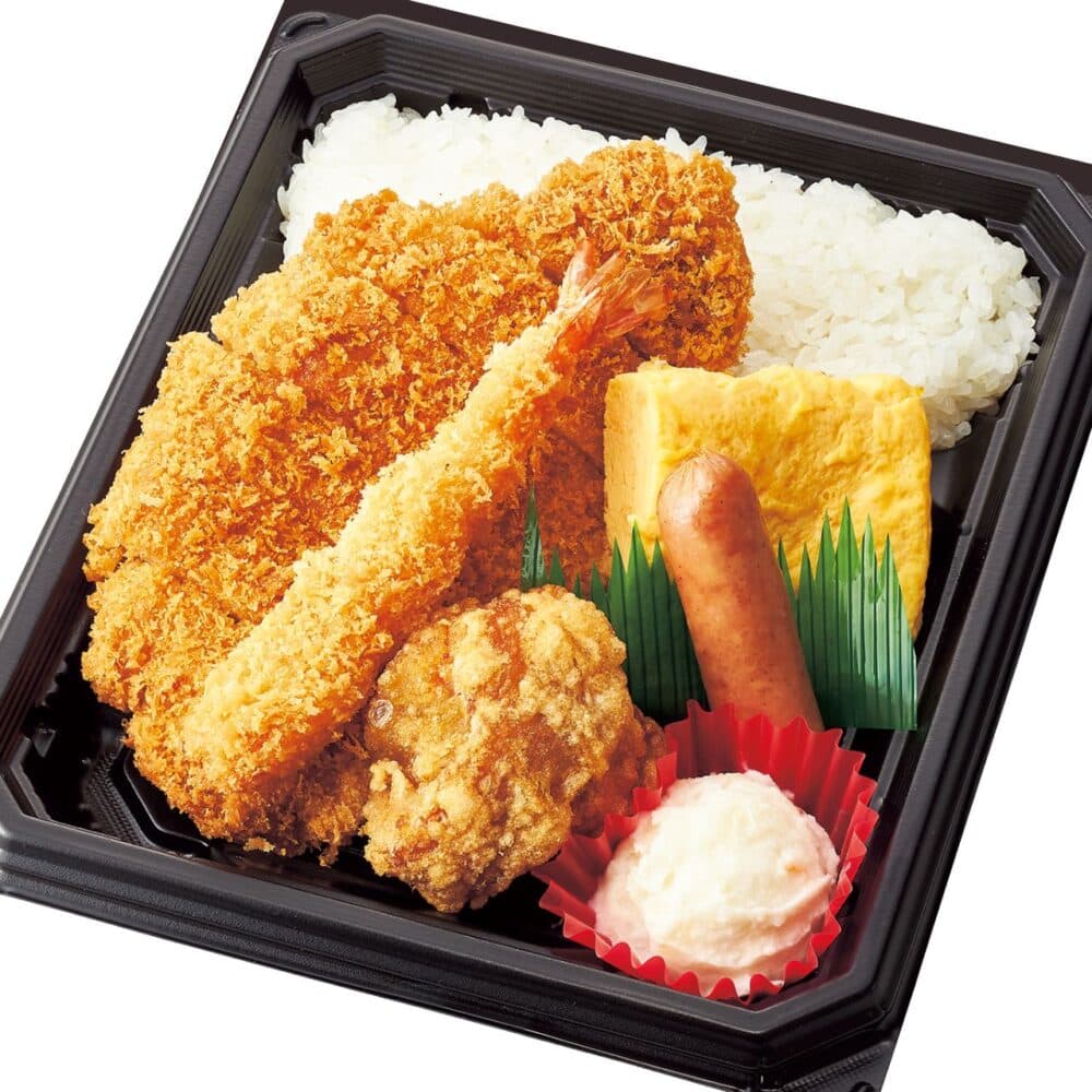 ミックスフライ大盛り弁当
