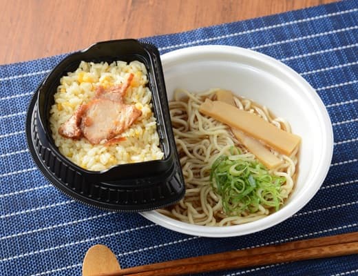 醤油ラーメン＆チャーハン