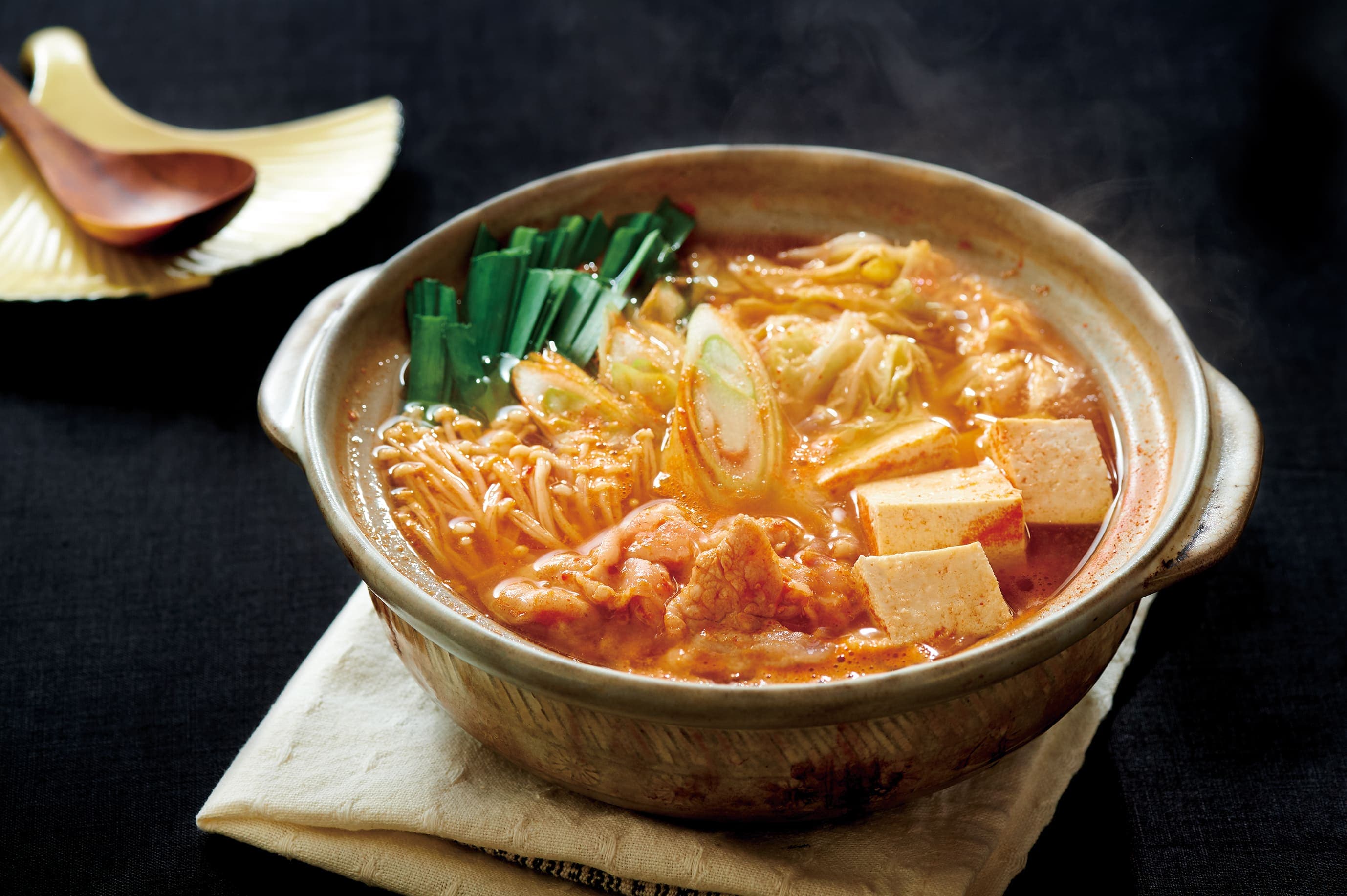 Kimchi Hot Pot with Vegetables