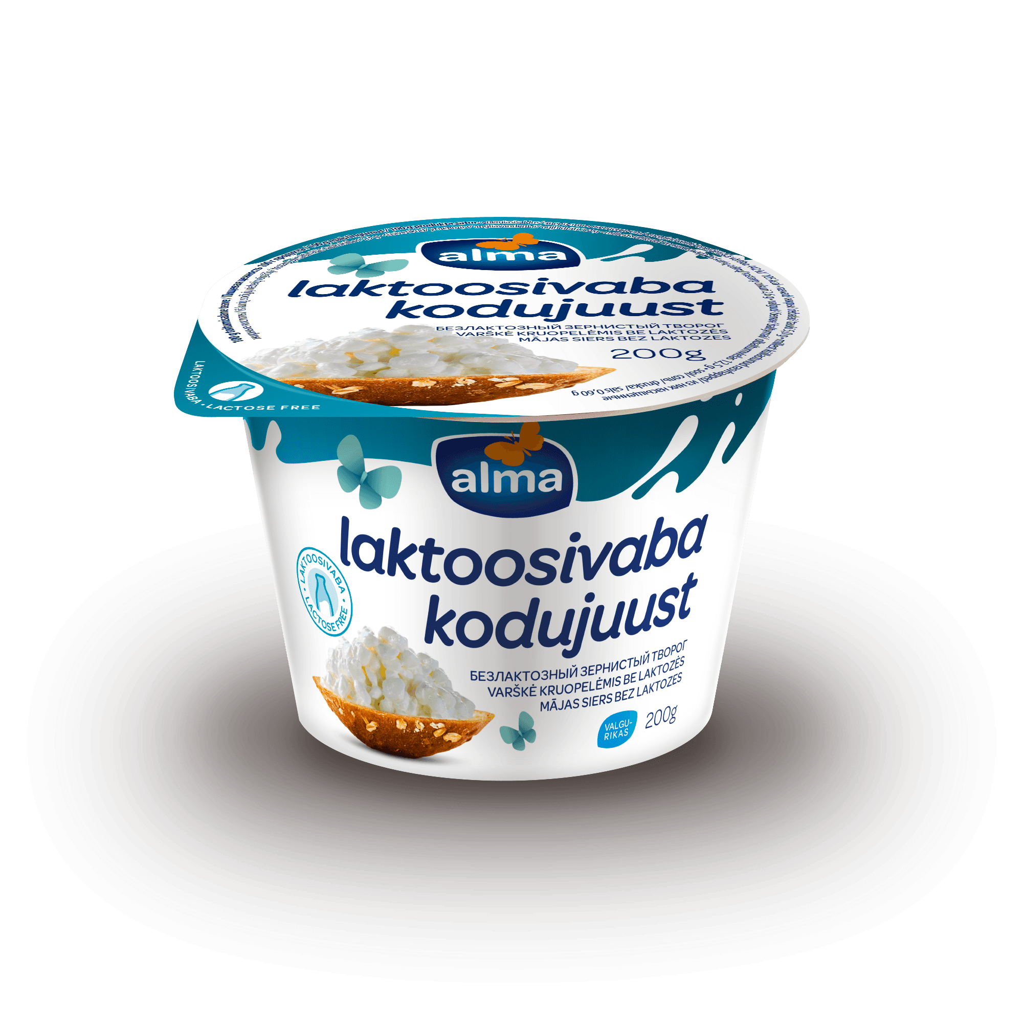 Cottage cheese lactose free
